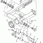 Royal Star Tour Deluxe-XVZ 13LT Rear arm (ltk - ltkc - atk - atkc)