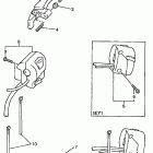Royal Star Tour Deluxe-XVZ 13LT Handle switch lever (ltk - ltkc - atk - atkc)