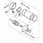 Royal Star Boulevard 1300-XVZ13AKC/XVZ13AK Стартер электрический