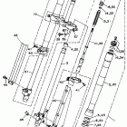 YZ 80 Передняя вилка