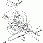 YZ 80 Заднее колесо