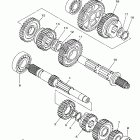 V STAR 650 CLASSIC-XVS650AK Трансмиссия