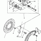 XT225K/XT225KC Передний тормозной суппорт