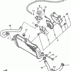 FZR600RKC Радиатор и Патрубки