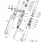 XT 350 Передняя вилка