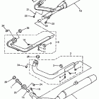 Royal Star Tour Deluxe-XVZ 13LT Exhaust (ltk - ltkc - atk - atkc)