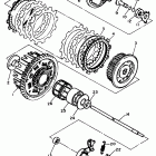 FZR 600RK Сцепление