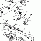 FZR600RKC Водяной насос