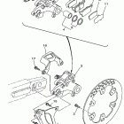 YZ 125 Задний суппорт тормозной