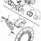 FZR 600RK Задний суппорт тормозной