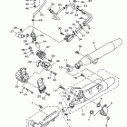 V STAR 650 CLASSIC-XVS650AK Выхлопная система