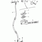 Virago 535 Главный тормозной цилиндр,передний