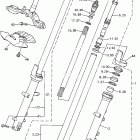 YZF600RK/YZF600RKC Передняя вилка