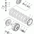 YZ 125 Сцепление
