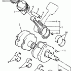 Royal Star 1300 Tour Deluxe-XVZ13ATKC/XVZ13LTKC/XVZ13ATK/XVZ13LTK Коленчатый вал и Поршень