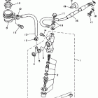 YZ 250 Задний торм цилиндр