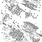 Royal Star 1300 Tour Deluxe-XVZ13ATKC/XVZ13LTKC/XVZ13ATK/XVZ13LTK Головка цилиндра