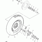 VMX12K V-MAX 1200 Заднее колесо