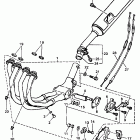 FZR 600RK Выхлопная система 2