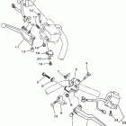 V-Star Classic-XVS650AKC/XVS650AK Рулевые переключатели