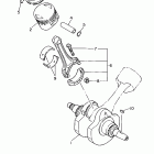 V-Star Classic-XVS650AKC/XVS650AK Коленчатый вал и Поршень