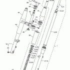 V STAR 650 CLASSIC-XVS650AK Передняя вилка