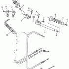 YFZ1000R Steering handle - cable