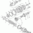 Royal Star Boulevard 1300-XVZ13AKC/XVZ13AK Промежуточный ведущий вал