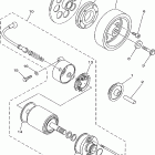 V-STAR CUSTOM-XVS650K/XVS650KC Муфта стартера