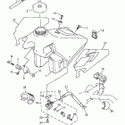 YZ 400F Топливный бак