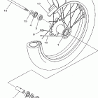 V-STAR CUSTOM-XVS650K/XVS650KC Переднее колесо