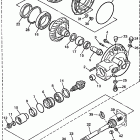 Royal Star 1300 Tour Deluxe-XVZ13ATKC/XVZ13LTKC/XVZ13ATK/XVZ13LTK Ведущий вал