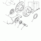 VMX12K V-MAX 1200 Муфта стартера