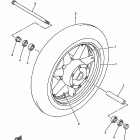 Royal Star Boulevard 1300-XVZ13AKC/XVZ13AK Переднее колесо
