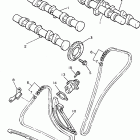 ROYAL STAR BOULEVARD-XVZ13ATJ/XVZ13ATJC/XVZ13AJ/XVZ13AJC Цепь механизма газораспределения