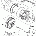 XT225J/XT225JC Сцепление
