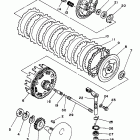 XT 350 Сцепление