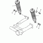VMX12J V-MAX 1200 Задняя подвеска