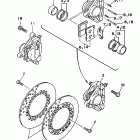 XV 1100 Передний тормозной суппорт
