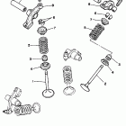 XV250HC/XV250H Клапана