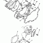 WR 250 Крышка картера двигателя