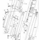 YZ 250 Передняя вилка