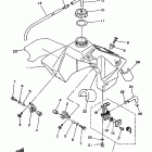 YZ 80 Топливный бак