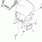 XT225J/XT225JC Обтекатель 1