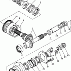 XV1100SJ/XV1100J/XV1100SJC/XV1100JC Промежуточный ведущий вал