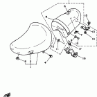 XV250HC/XV250H Сидение
