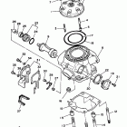 WR 250 Головка цилиндра