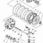 XV250HC/XV250H Сцепление