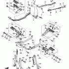 XV750H Virago 750 Подножки