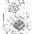 XT 350 Головка цилиндра